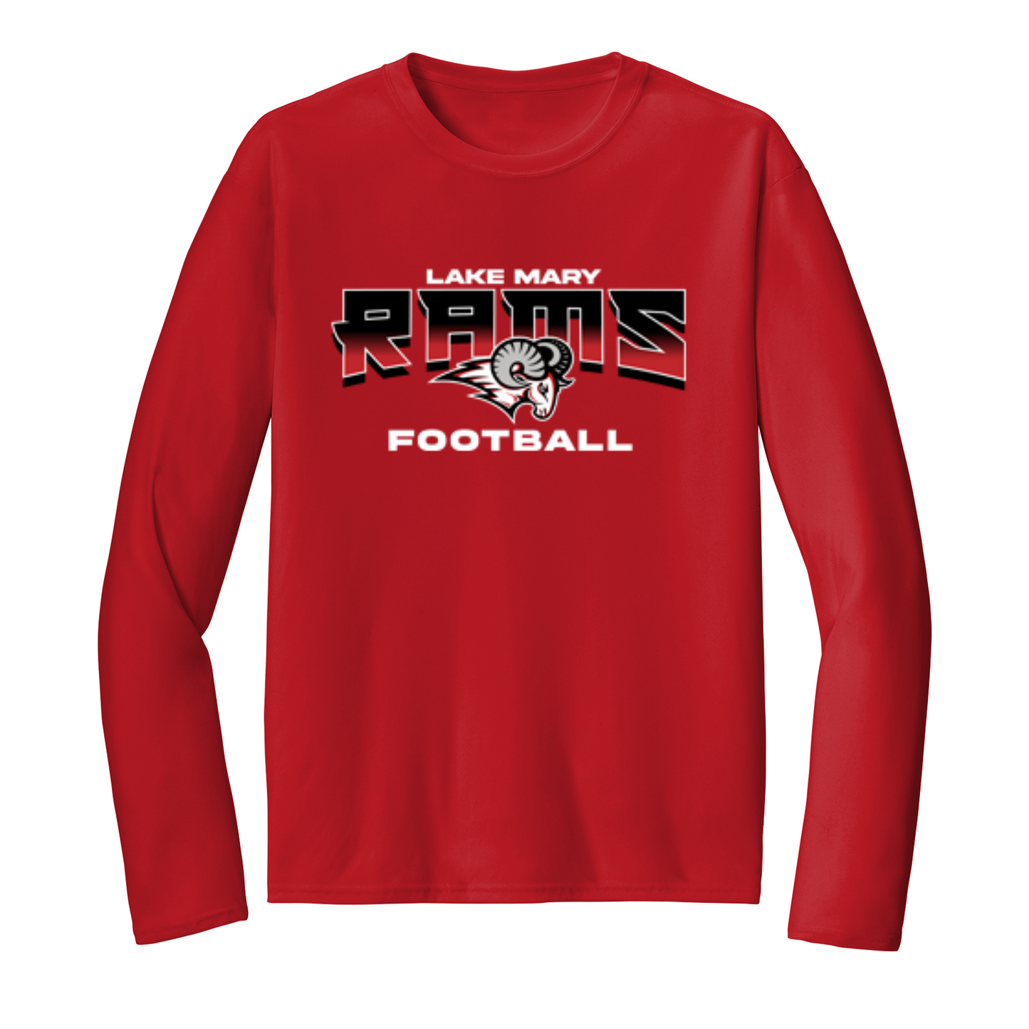 RAMS Fade Football Long Sleeve
