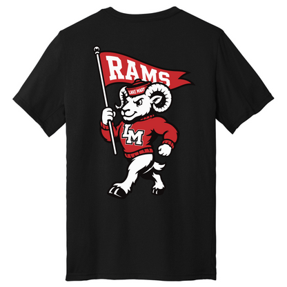 Rams Flag Red Black