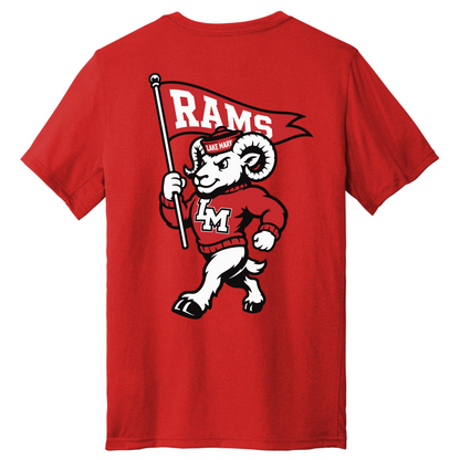 Rams Flag Red Black