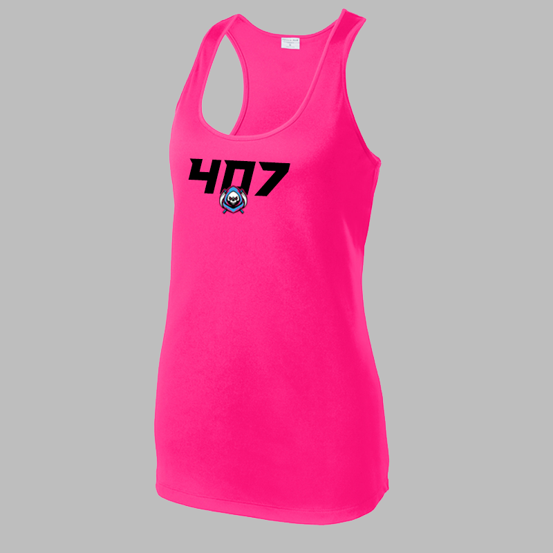 Reapers Women's  407 Racerback Drifit Tank