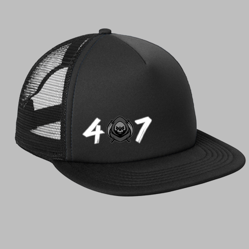 Reapers 407 Flat Bill Foam Trucker