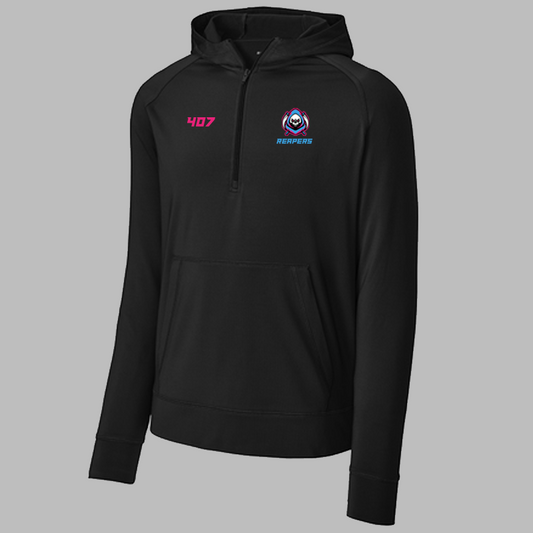 Reapers competitor 1/4 zip hoodie