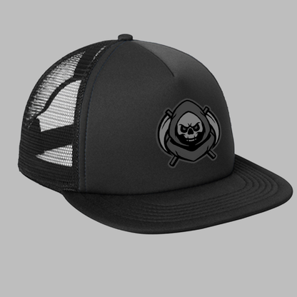 Reapers flat bill foam trucker