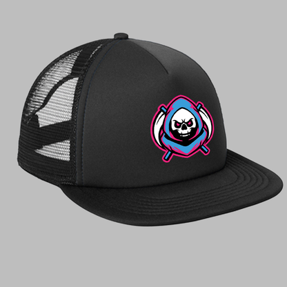 Reapers flat bill foam trucker