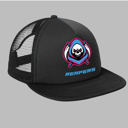 Reapers flat bill foam trucker