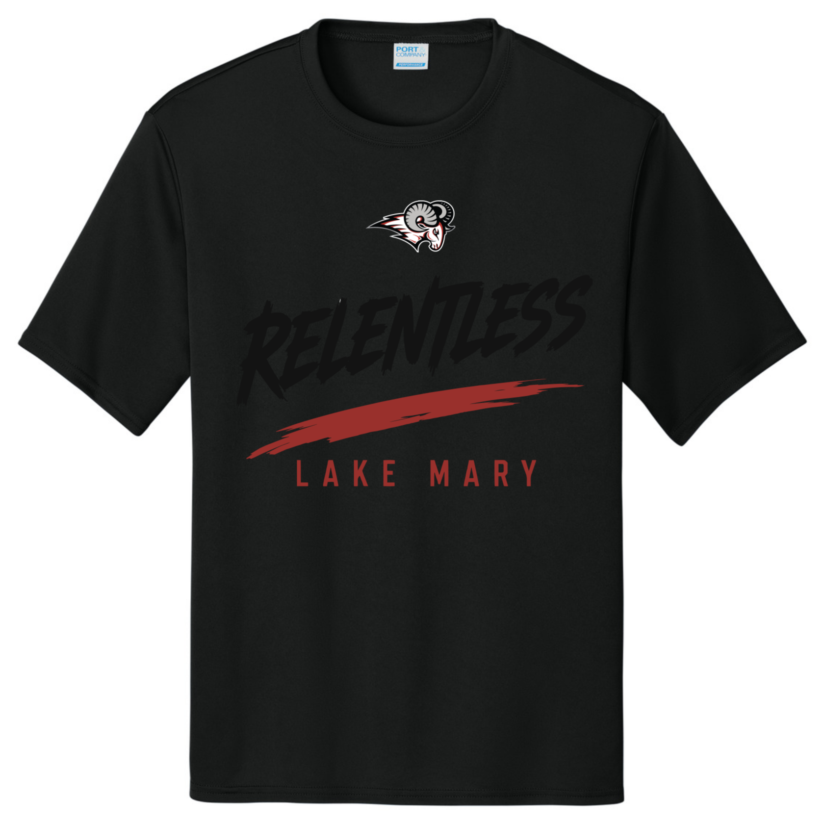 LAKE MARY Tees Relentless LakeMary Black@2x Short Sleeve - Short Sleeve