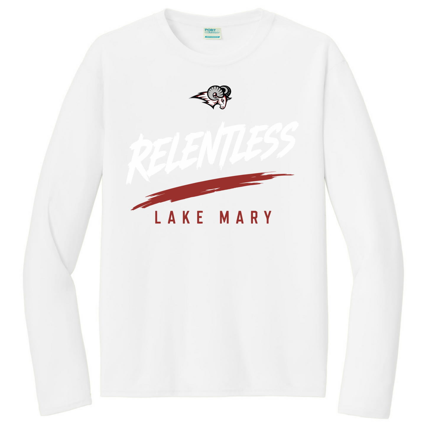 Relentless Lake Mary White Long Sleeve