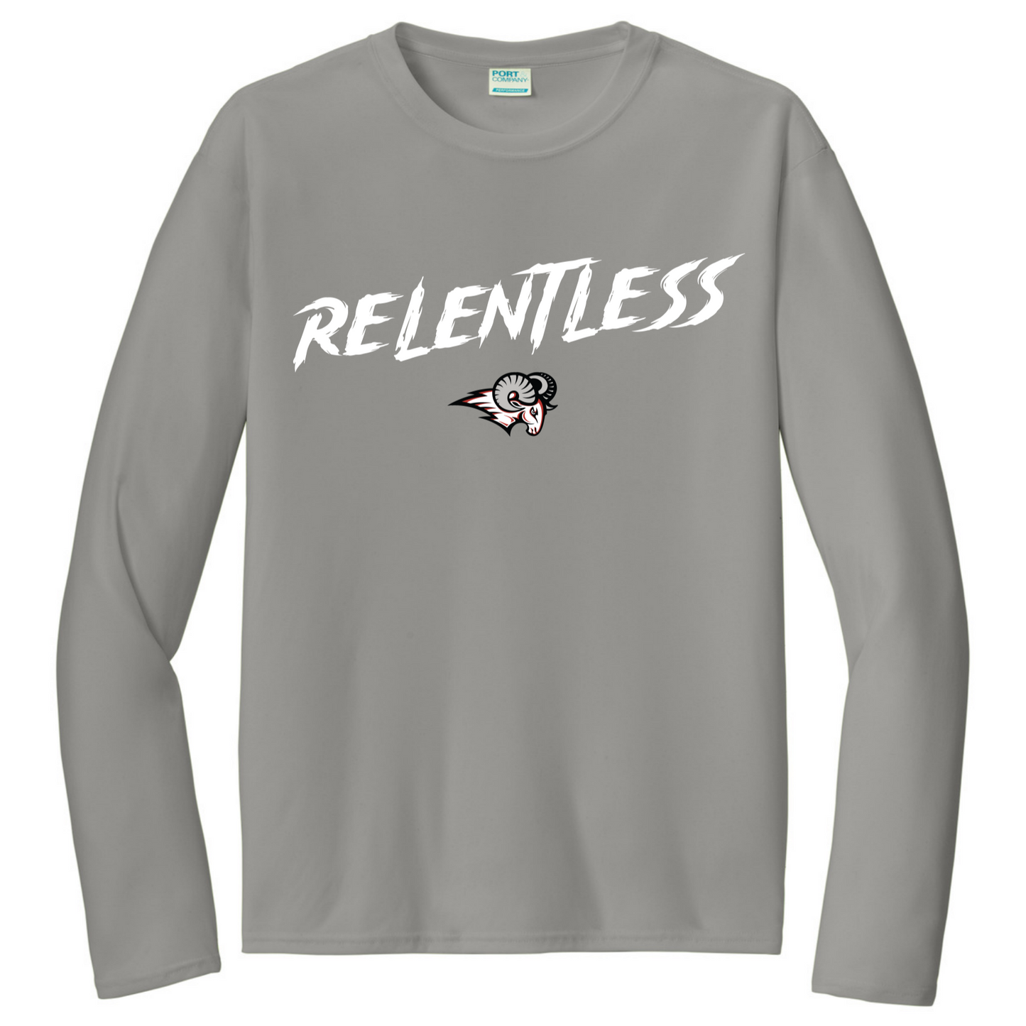LAKE MARY Tees Relentless White@2x Long Sleeve - Long Sleeve