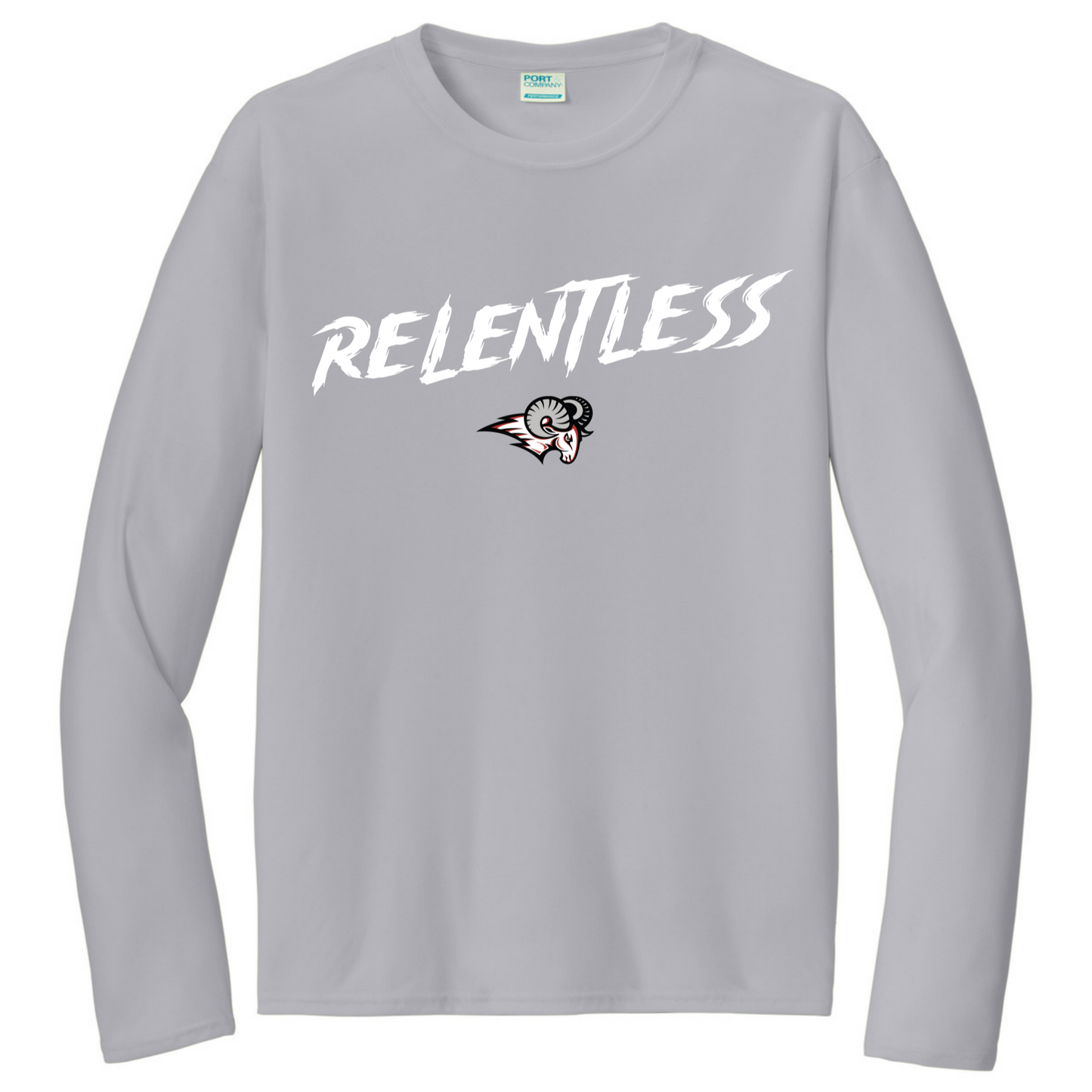 Relentless White Long Sleeve