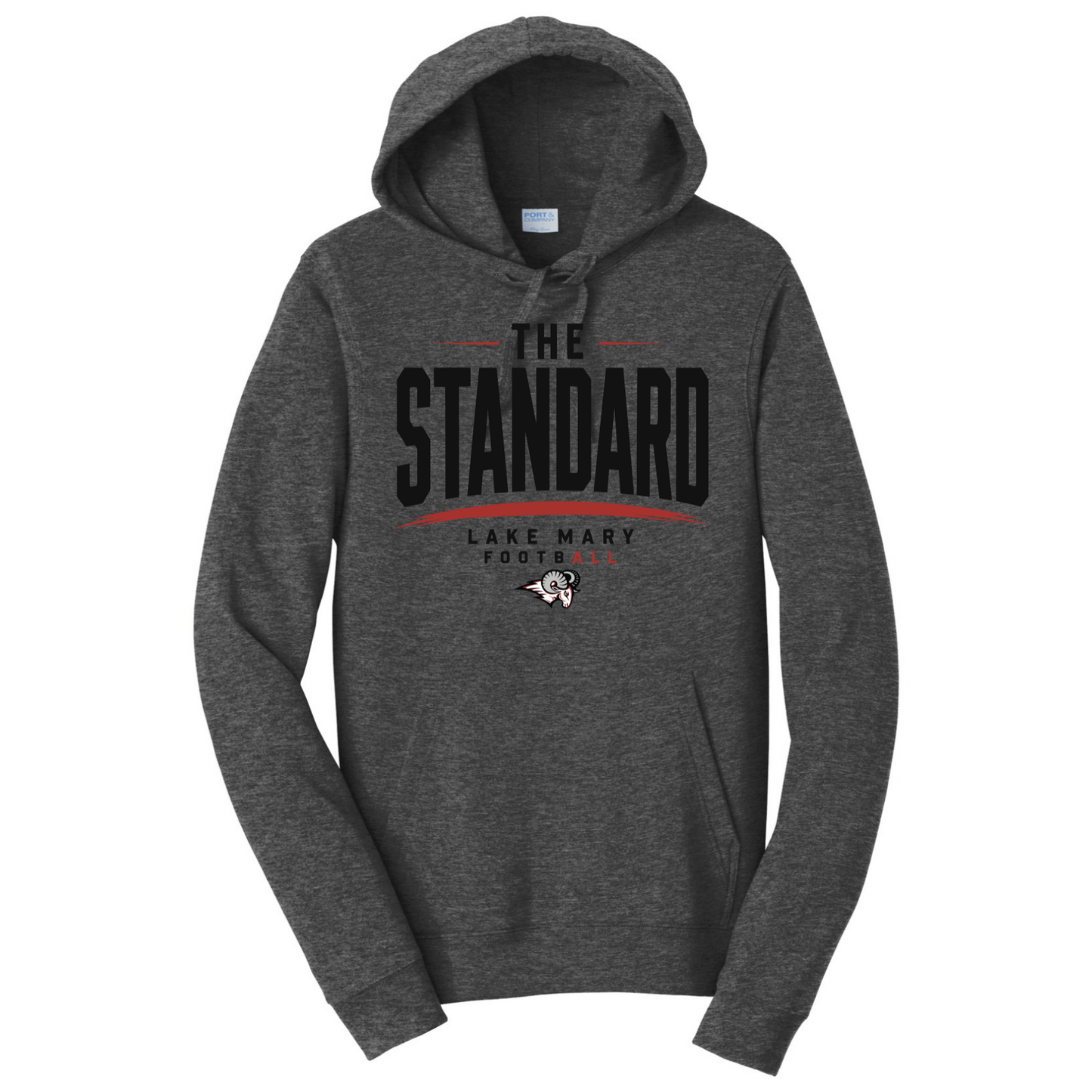 The Standard Black Hoodie