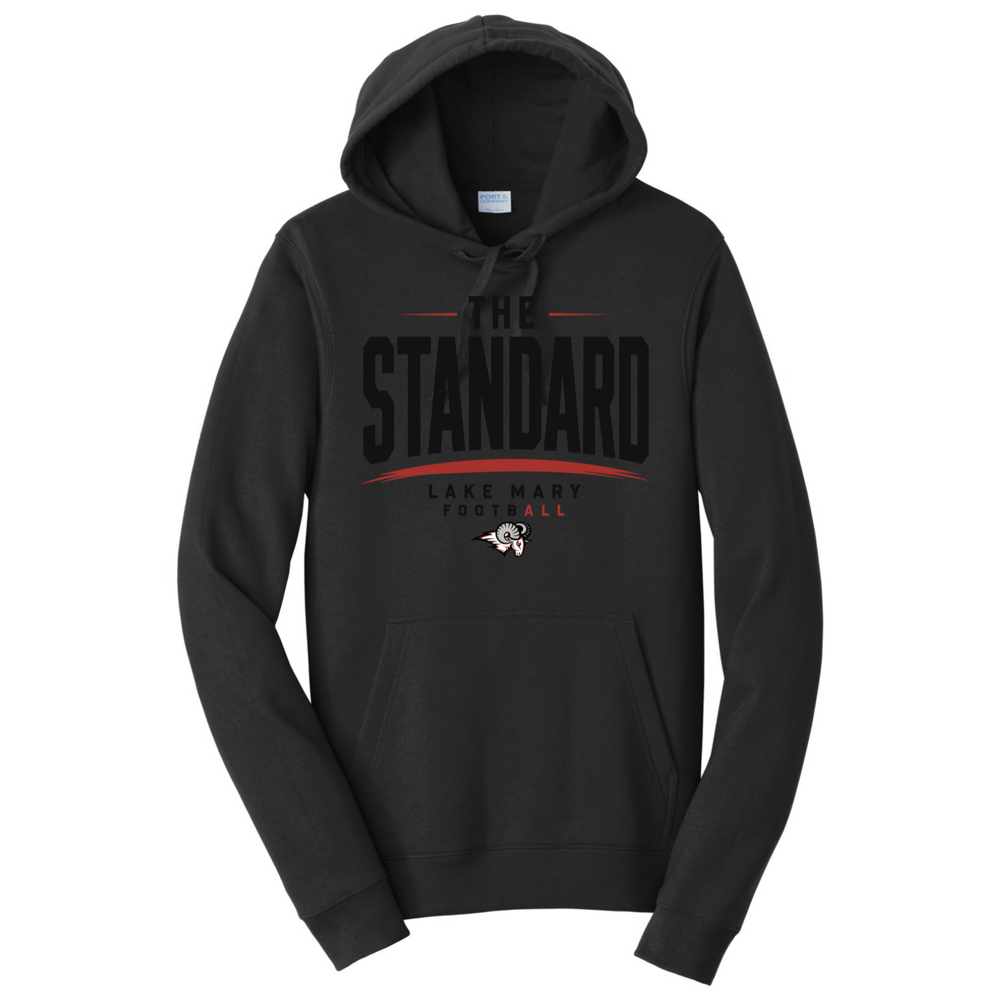 The Standard Black Hoodie